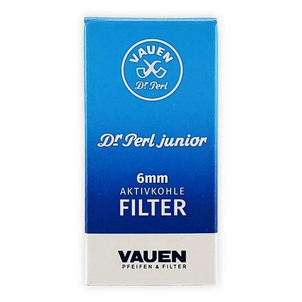 Vauen Dr. Perl Aktivkohlefilter Extra Slim Ø6mm 30 Stück 2